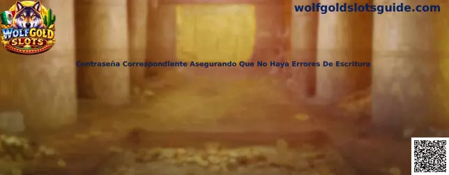 Guía de Wolfgold Slots para comprobar una contraseña y evitar errores de escritura