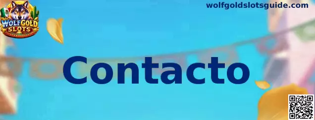 Página de contacto de Wolfgold Slots