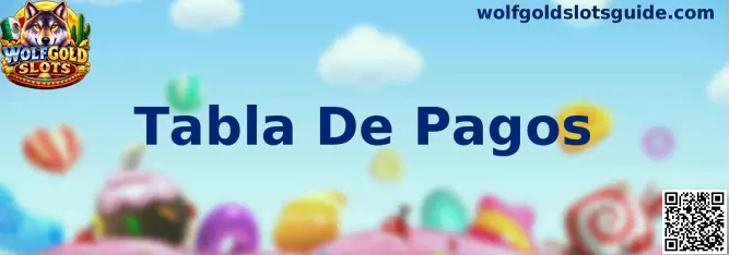 Referencia visual de la Tabla De Pagos de Wolfgold Slots