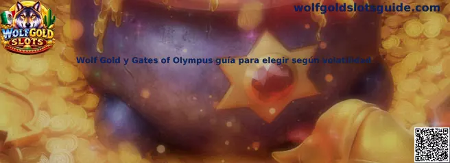 Imagen introductoria de la guía comparativa sobre Wolf Gold y Gates of Olympus según volatilidad