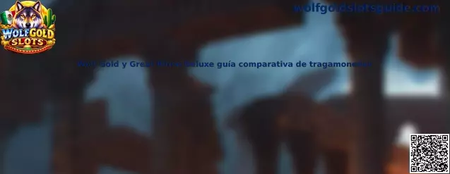 Imagen introductoria de la guía comparativa de las tragamonedas Wolf Gold y Great Rhino Deluxe