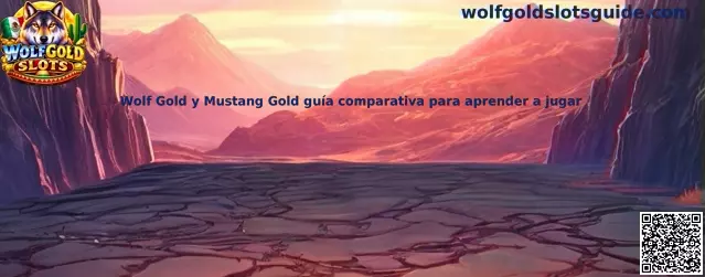 Imagen introductoria de la guía comparativa para aprender las diferencias entre Wolf Gold y Mustang Gold