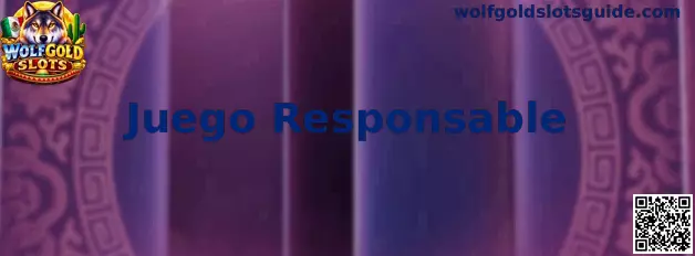 Información de Juego Responsable de Wolfgold Slots